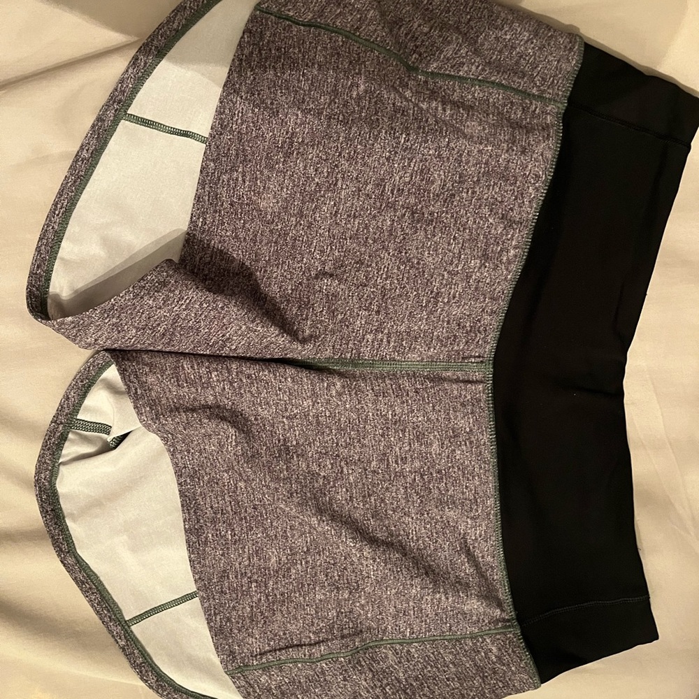 Lululemon High Waisted Speed Up Shorts
